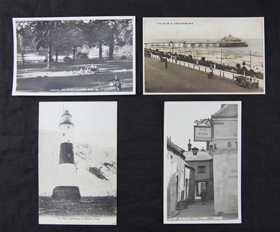 Eastbourne postcards - late Victorian, Edward VII, George V and later,